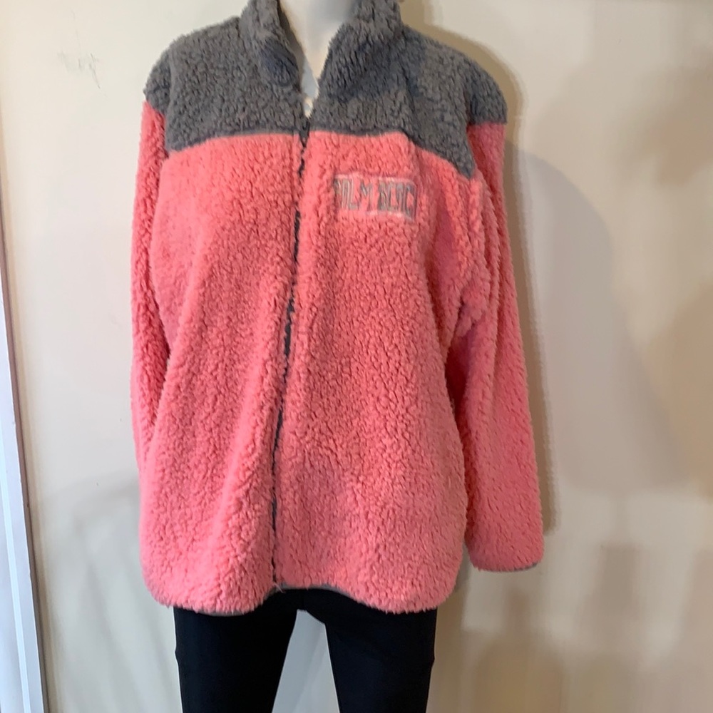 Palm beach fleece jacket teddy bear style